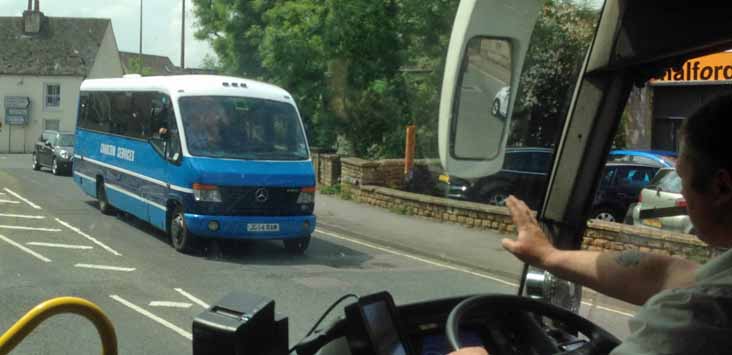 Charlton Services Mercedes O814D Plaxton Beaver 2 JG54RAM